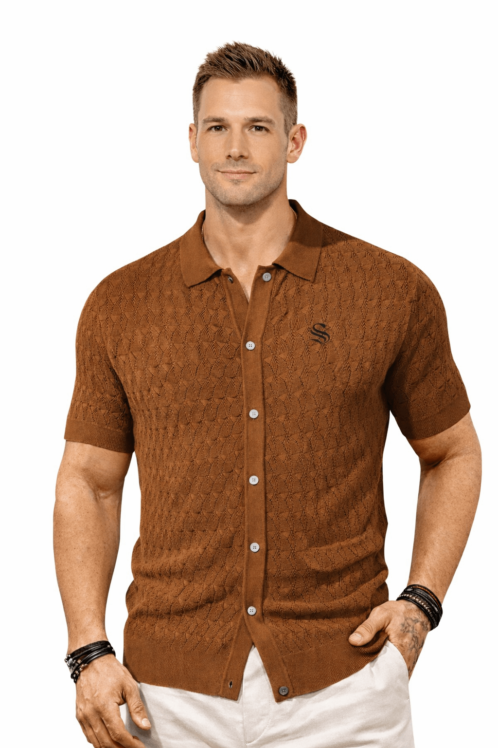 ILV 3 - Polo Shirt for Men - Sarman Fashion - Wholesale Clothing Fashion Brand for Men from Canada