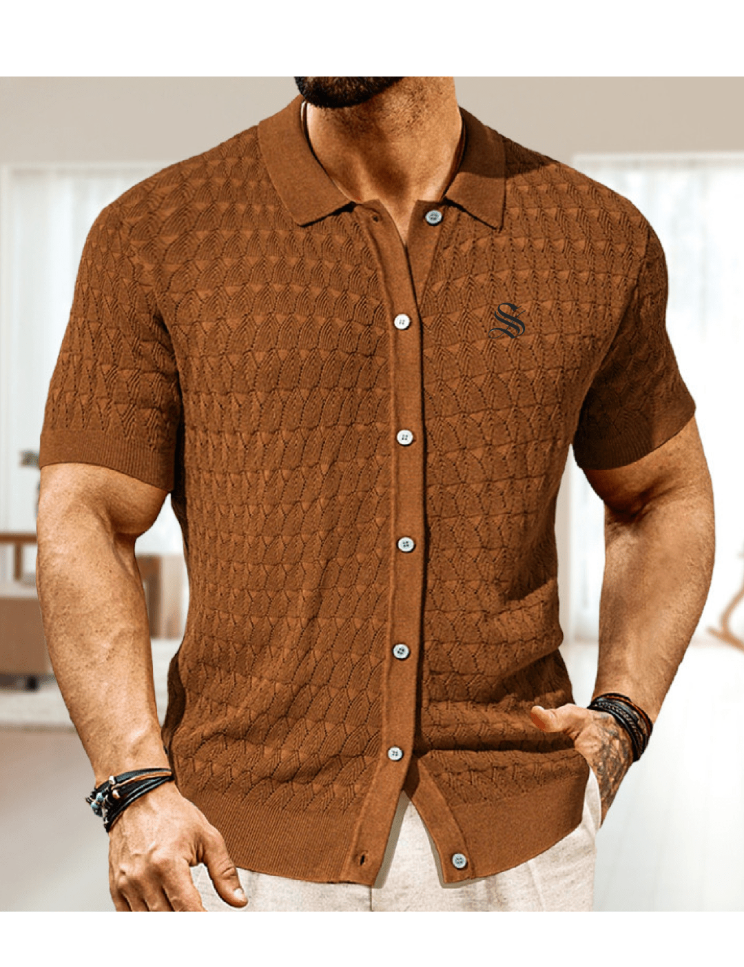 ILV 3 - Polo Shirt for Men - Sarman Fashion - Wholesale Clothing Fashion Brand for Men from Canada