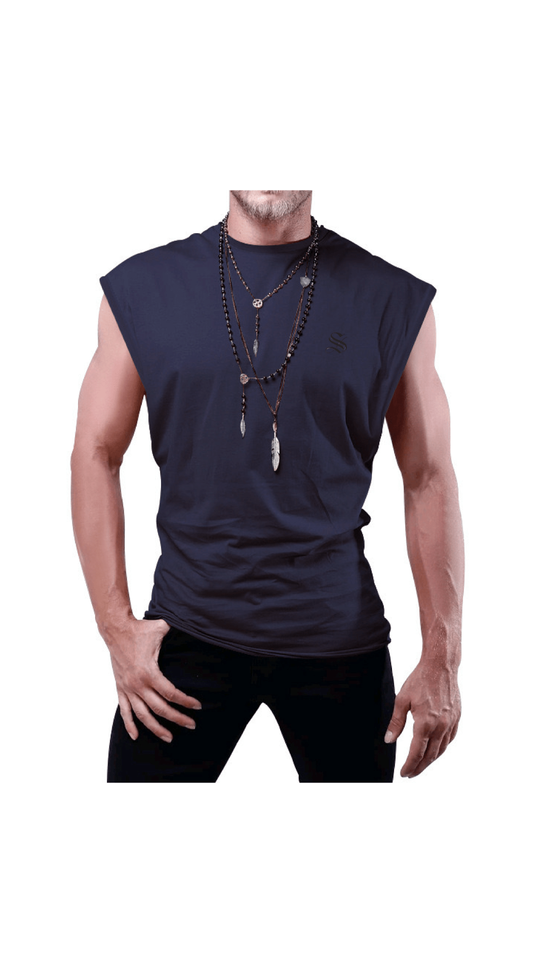 Ilvi - Tank Top for Men - Sarman Fashion - Wholesale Clothing Fashion Brand for Men from Canada