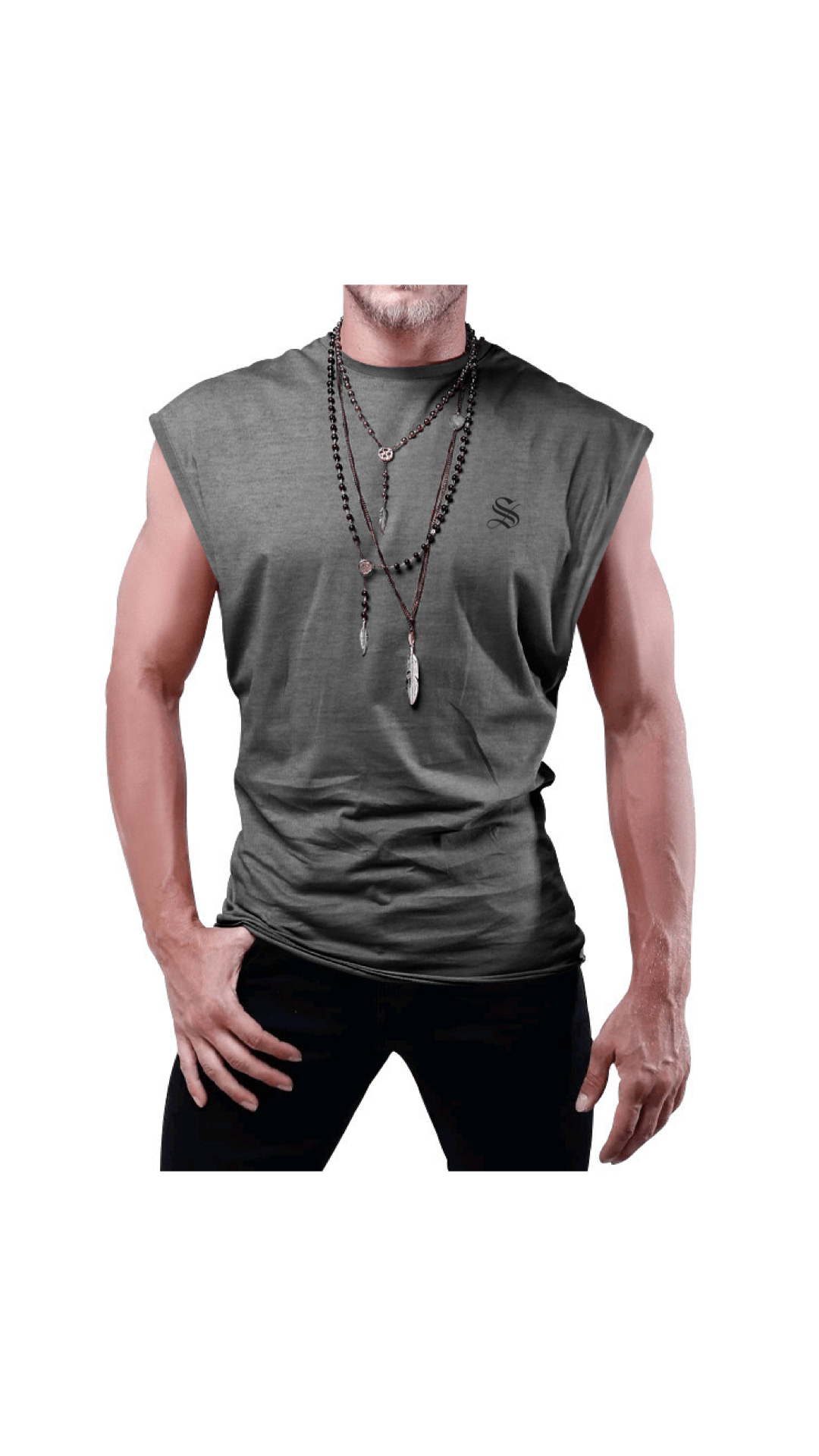 Ilvi - Tank Top for Men - Sarman Fashion - Wholesale Clothing Fashion Brand for Men from Canada