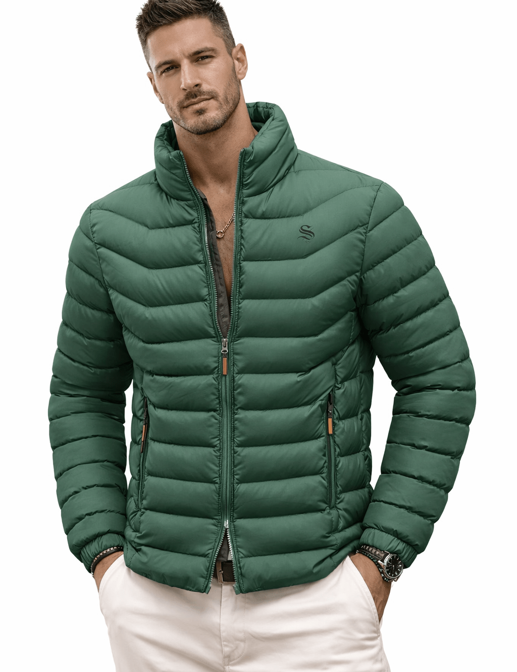 Imperi 3 - Long Sleeve Jacket for Men - Sarman Fashion - Wholesale Clothing Fashion Brand for Men from Canada