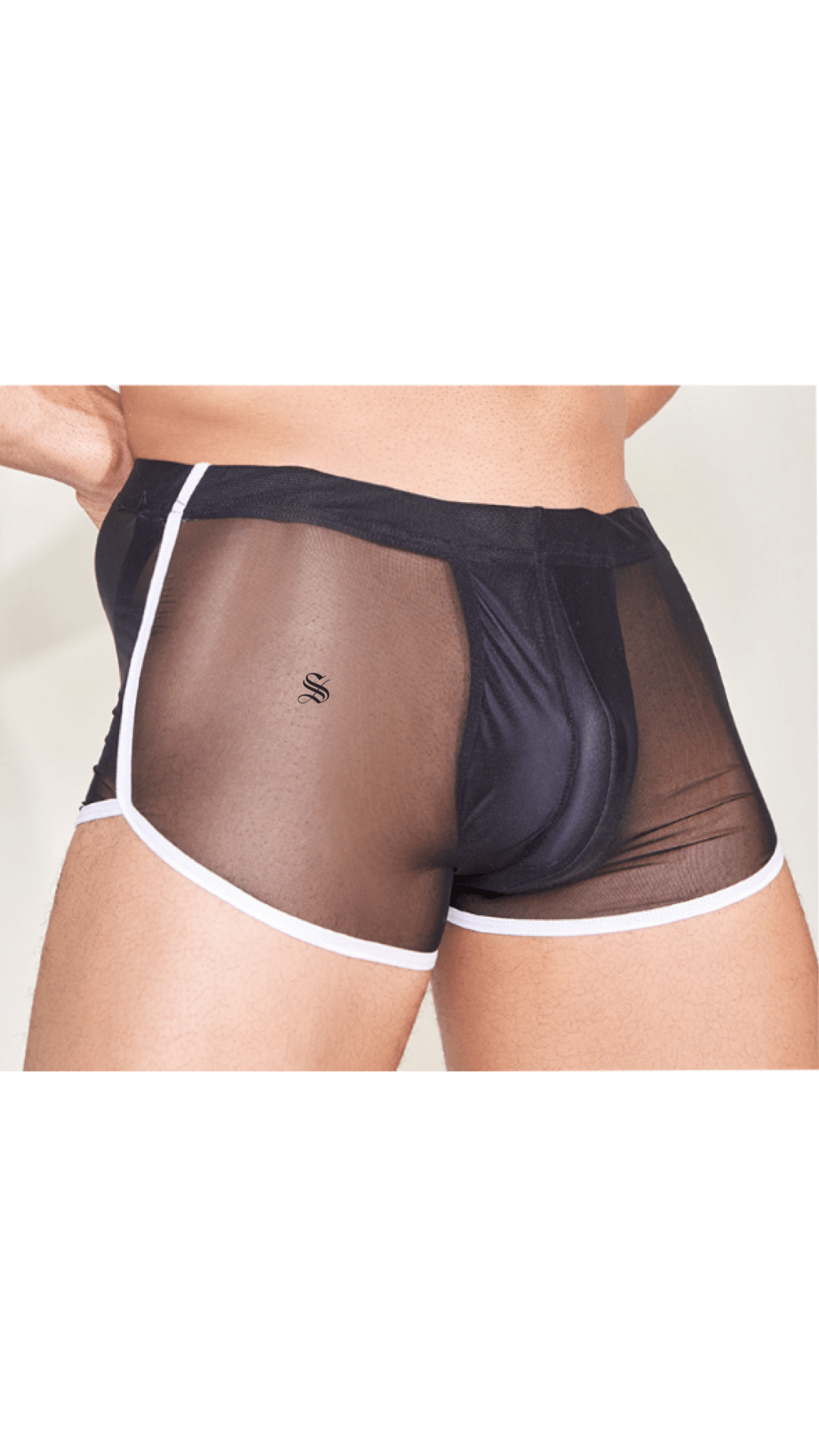 Iom 4 - Leggings Shorts for Men - Sarman Fashion - Wholesale Clothing Fashion Brand for Men from Canada
