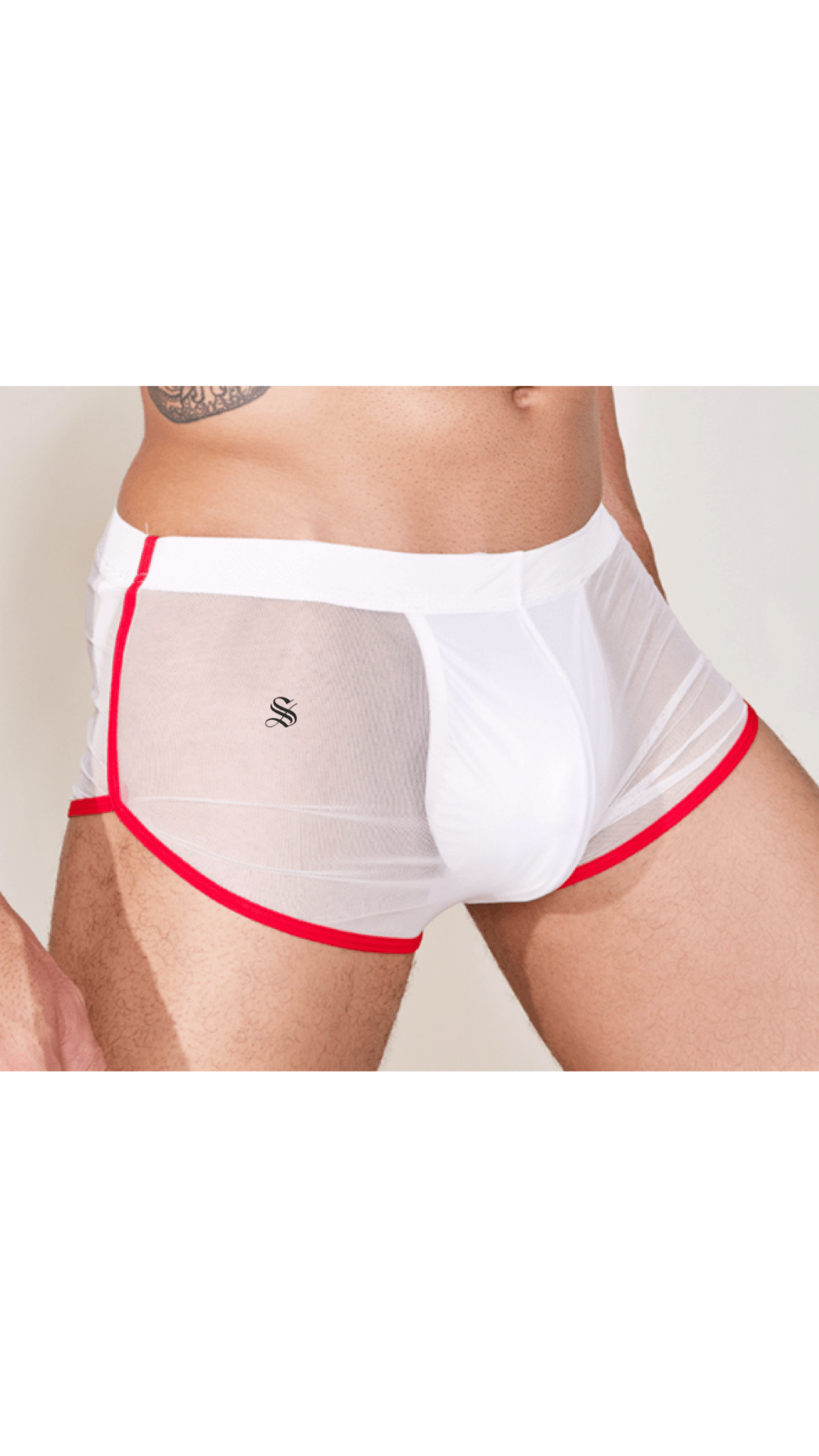 Iom 4 - Leggings Shorts for Men - Sarman Fashion - Wholesale Clothing Fashion Brand for Men from Canada