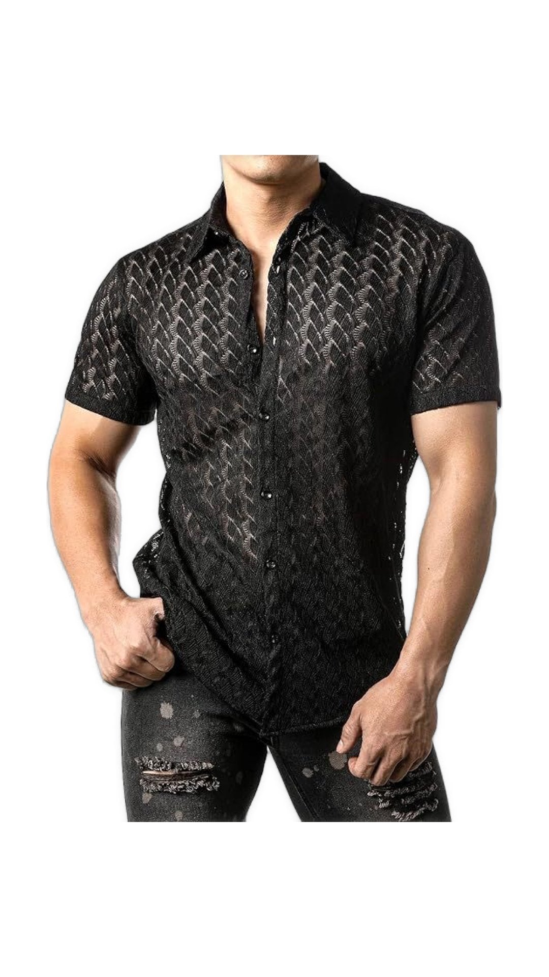 iOPa - Shirt for Men - Sarman Fashion - Wholesale Clothing Fashion Brand for Men from Canada