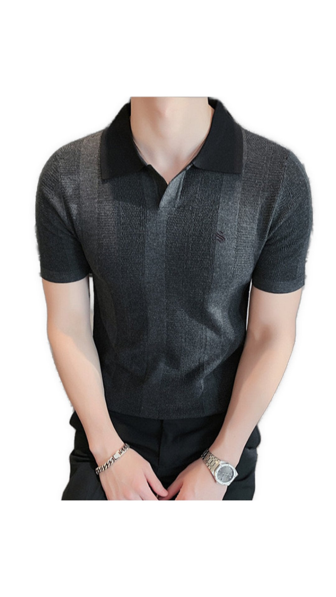 Iuna - Polo Shirt for Men - Sarman Fashion - Wholesale Clothing Fashion Brand for Men from Canada