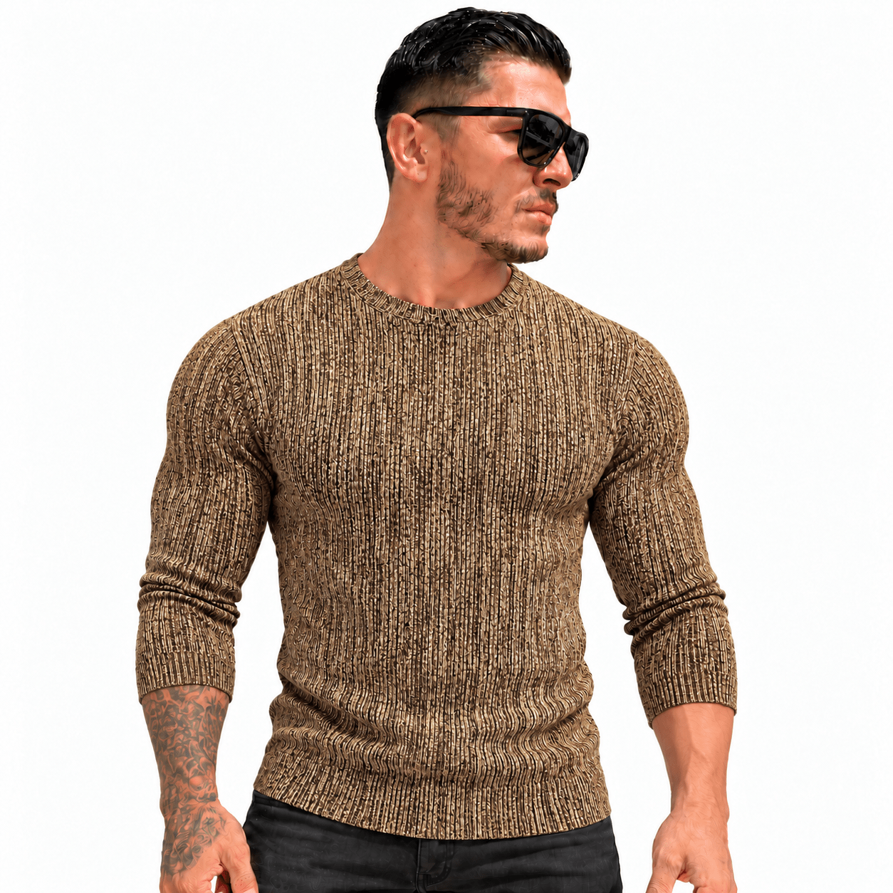 IZIS 10 - Long Sleeve Shirt for Men - Sarman Fashion - Wholesale Clothing Fashion Brand for Men from Canada