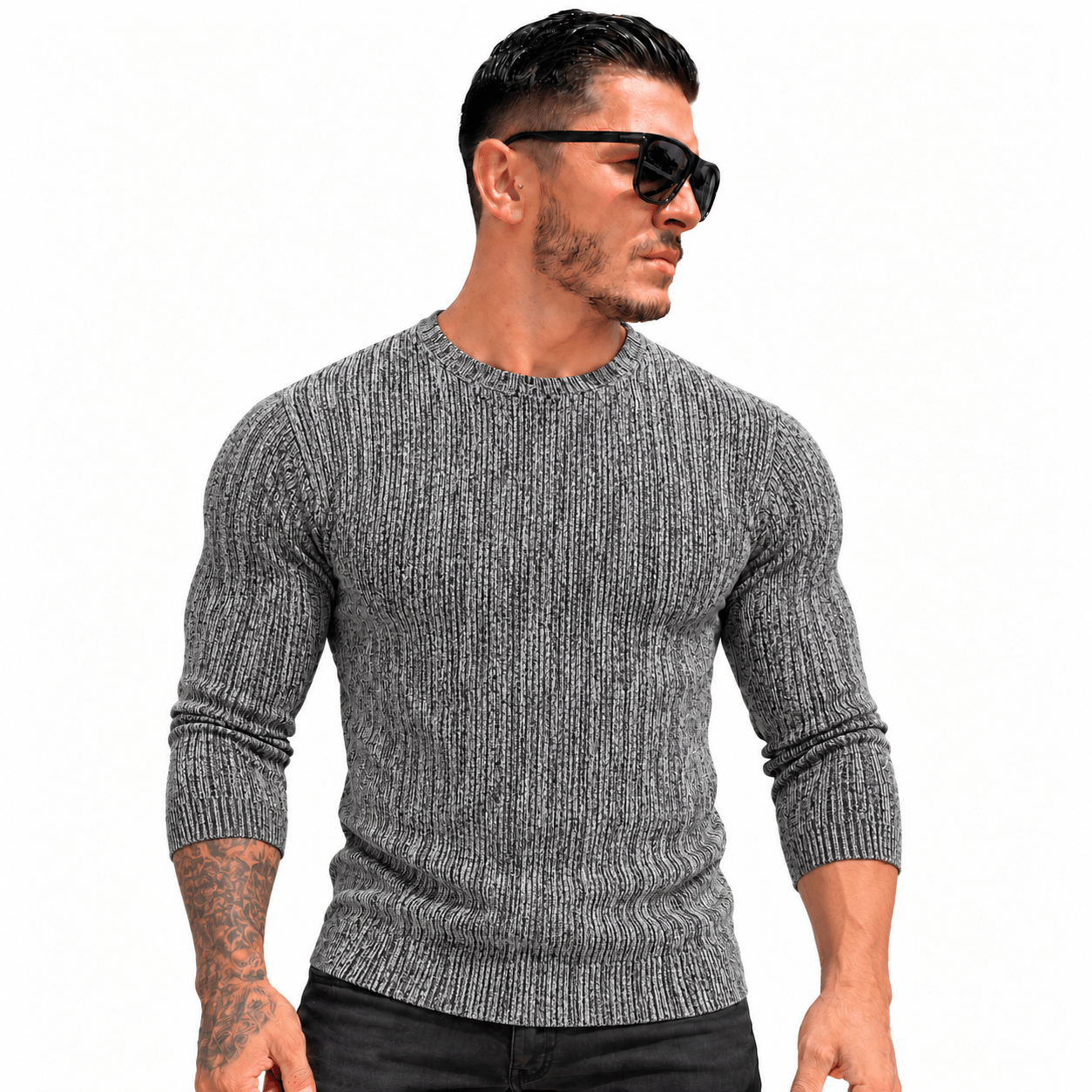IZIS 10 - Long Sleeve Shirt for Men - Sarman Fashion - Wholesale Clothing Fashion Brand for Men from Canada