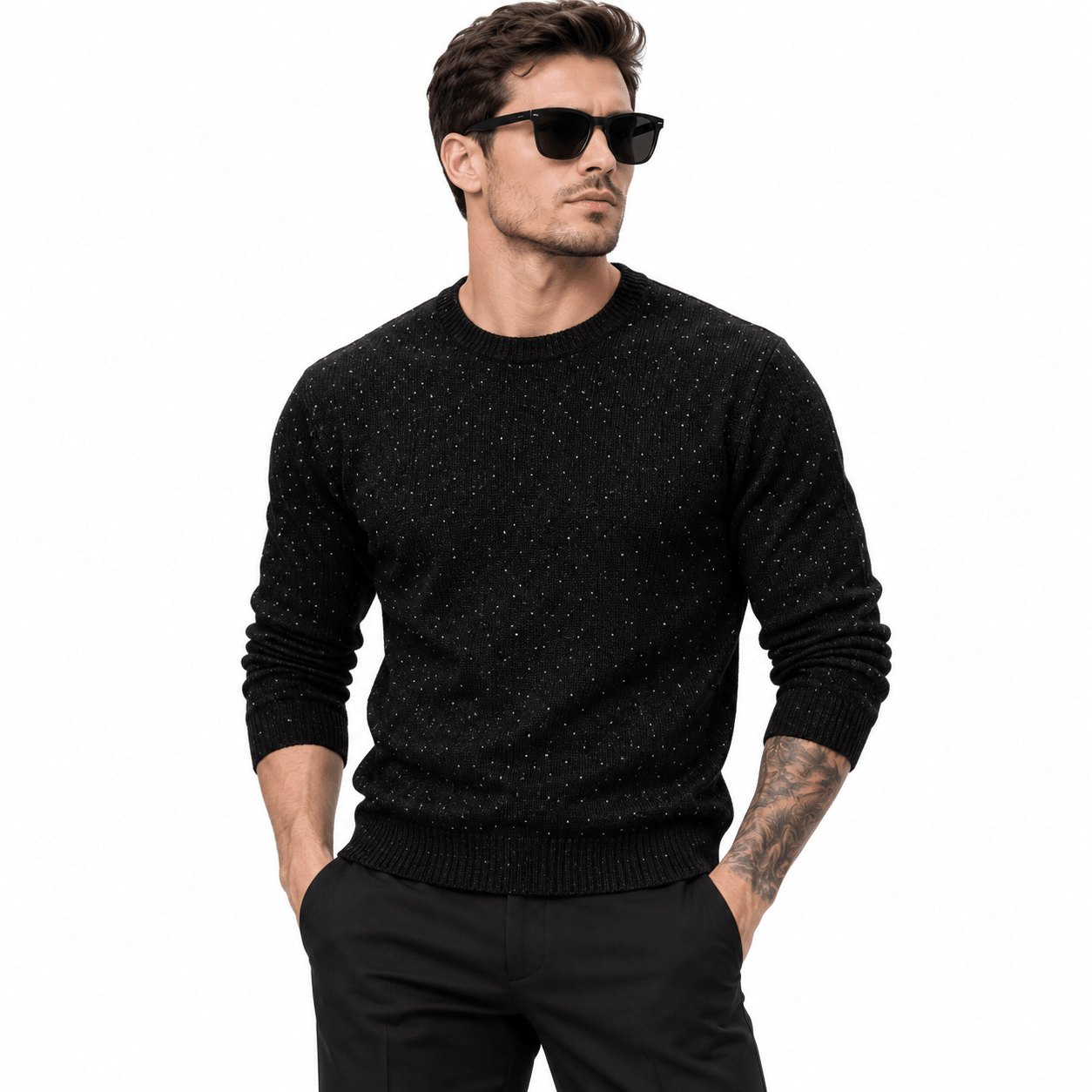 IZIS 13 - Long Sleeve Shirt for Men - Sarman Fashion - Wholesale Clothing Fashion Brand for Men from Canada