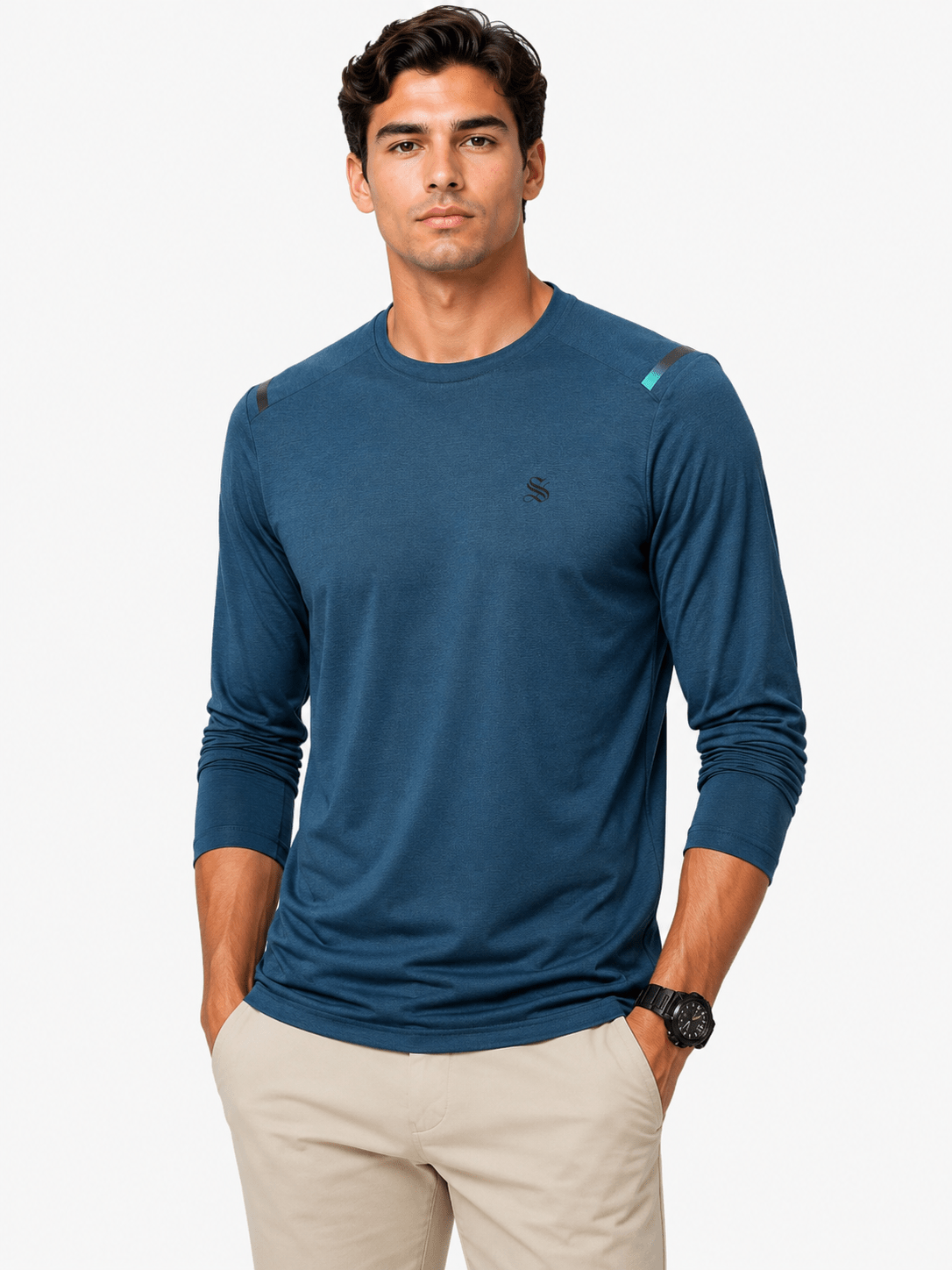 IZIS 5 - Long Sleeve Shirt for Men - Sarman Fashion - Wholesale Clothing Fashion Brand for Men from Canada