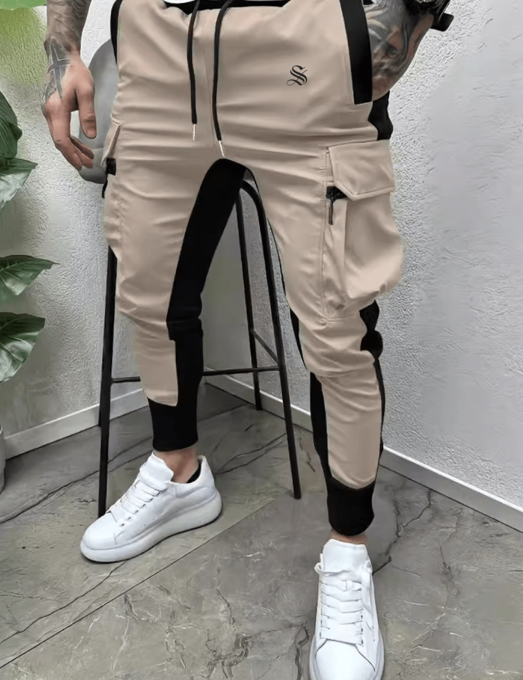 Izra 2 - Joggers for Men - Sarman Fashion - Wholesale Clothing Fashion Brand for Men from Canada