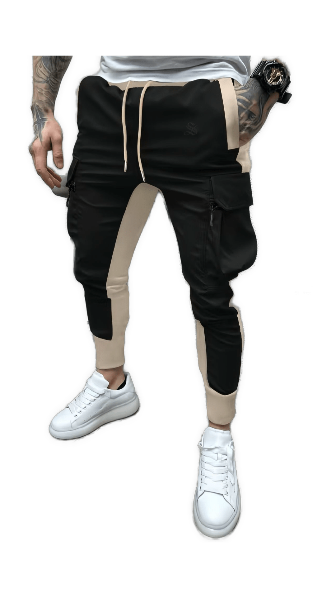 Izra 2 - Joggers for Men - Sarman Fashion - Wholesale Clothing Fashion Brand for Men from Canada