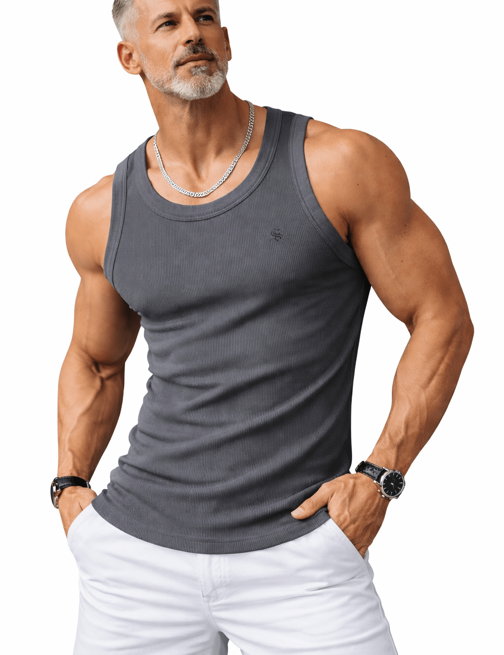 Jako - Tank Top for Men - Sarman Fashion - Wholesale Clothing Fashion Brand for Men from Canada