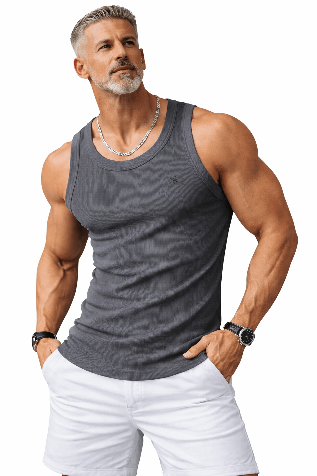 Jako - Tank Top for Men - Sarman Fashion - Wholesale Clothing Fashion Brand for Men from Canada