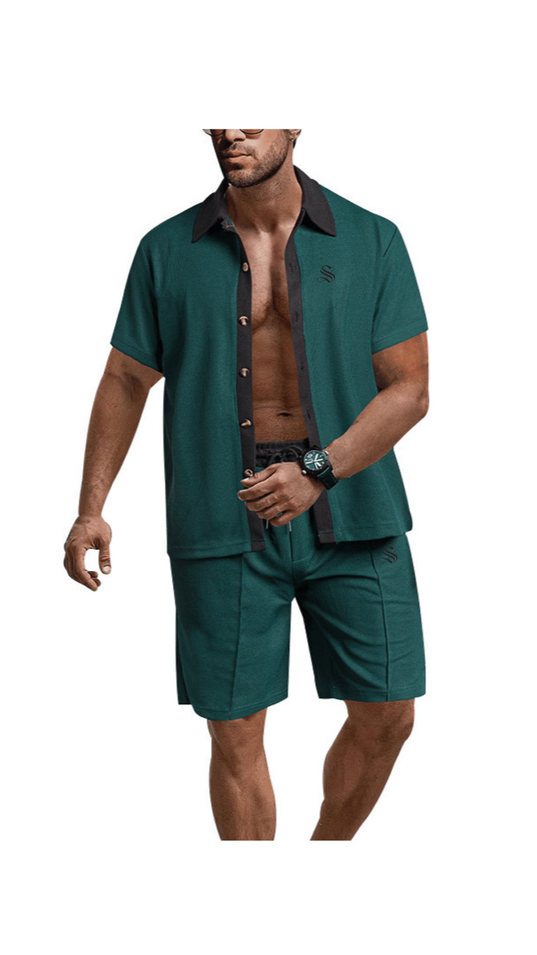 Jifo 3 - Top & Shorts for Men - Sarman Fashion - Wholesale Clothing Fashion Brand for Men from Canada