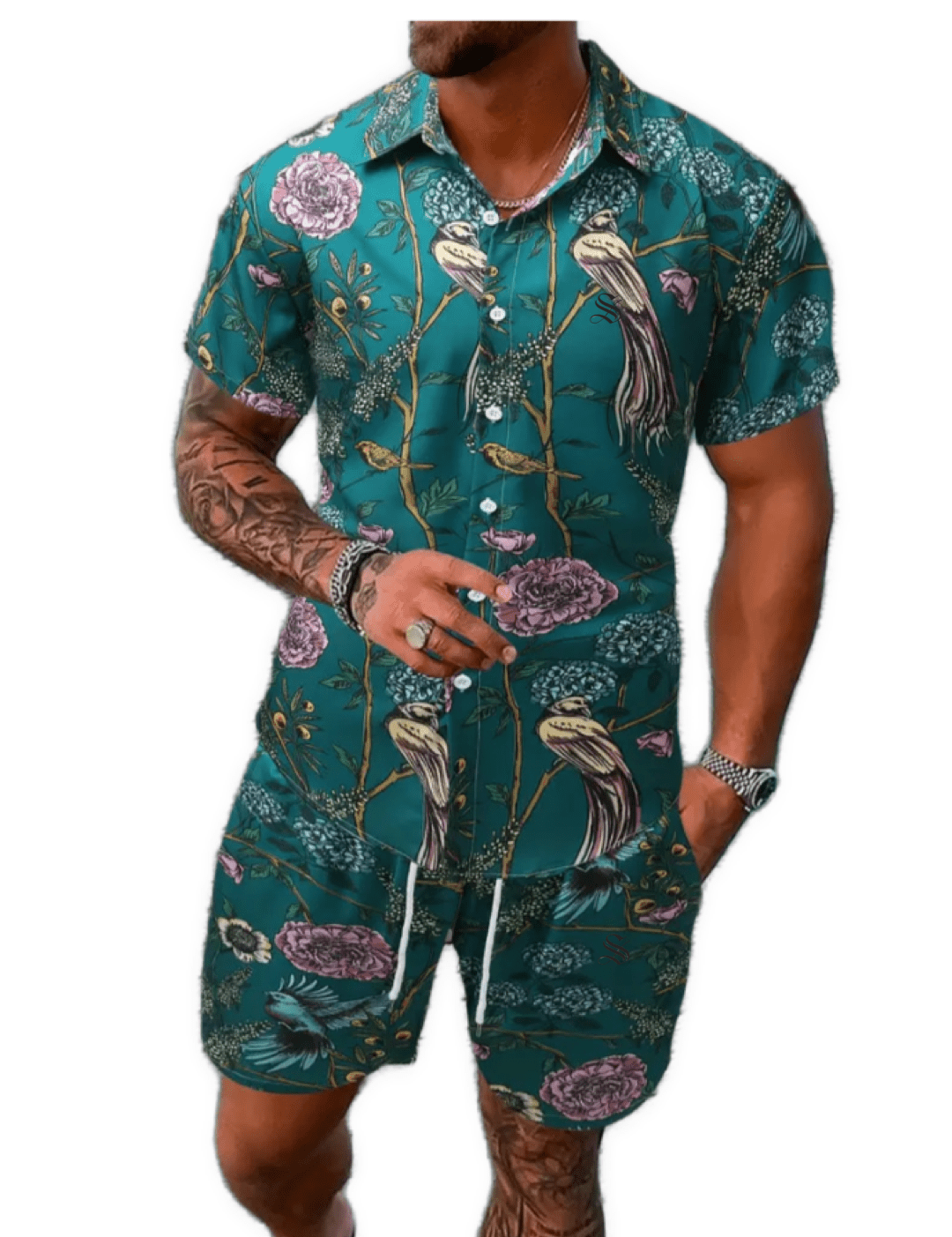 Jifo 6 - Top & Shorts for Men - Sarman Fashion - Wholesale Clothing Fashion Brand for Men from Canada