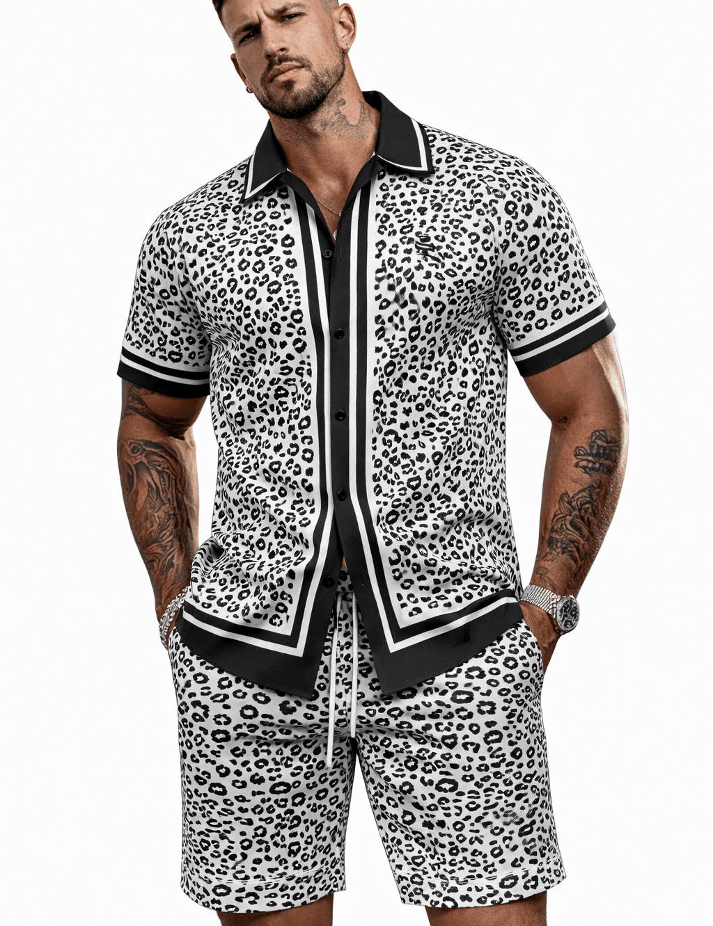 Jifo 78 - Top & Shorts for Men - Sarman Fashion - Wholesale Clothing Fashion Brand for Men from Canada
