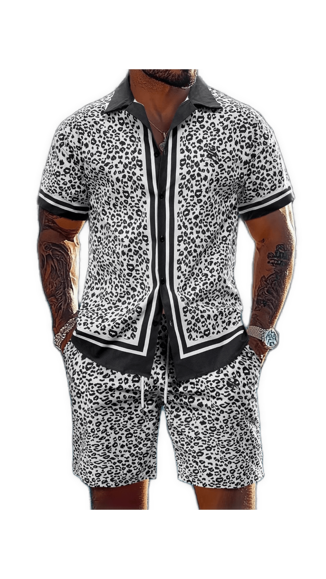 Jifo 78 - Top & Shorts for Men - Sarman Fashion - Wholesale Clothing Fashion Brand for Men from Canada