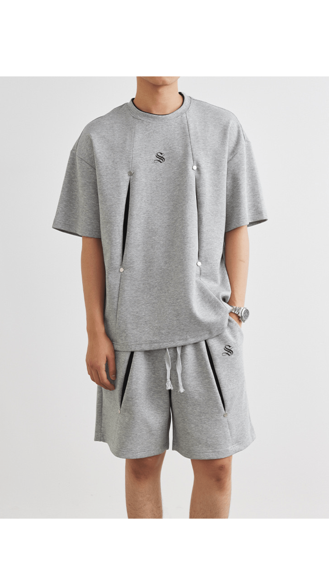 Jifo - Top & Shorts for Men - Sarman Fashion - Wholesale Clothing Fashion Brand for Men from Canada
