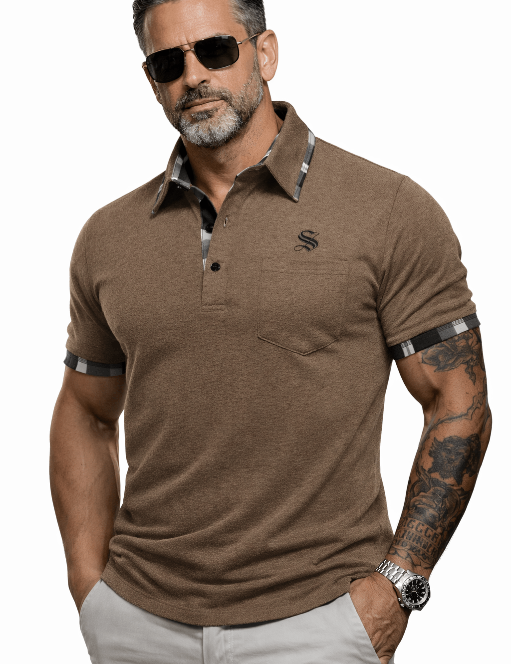 JK - Polo Shirt for Men - Sarman Fashion - Wholesale Clothing Fashion Brand for Men from Canada