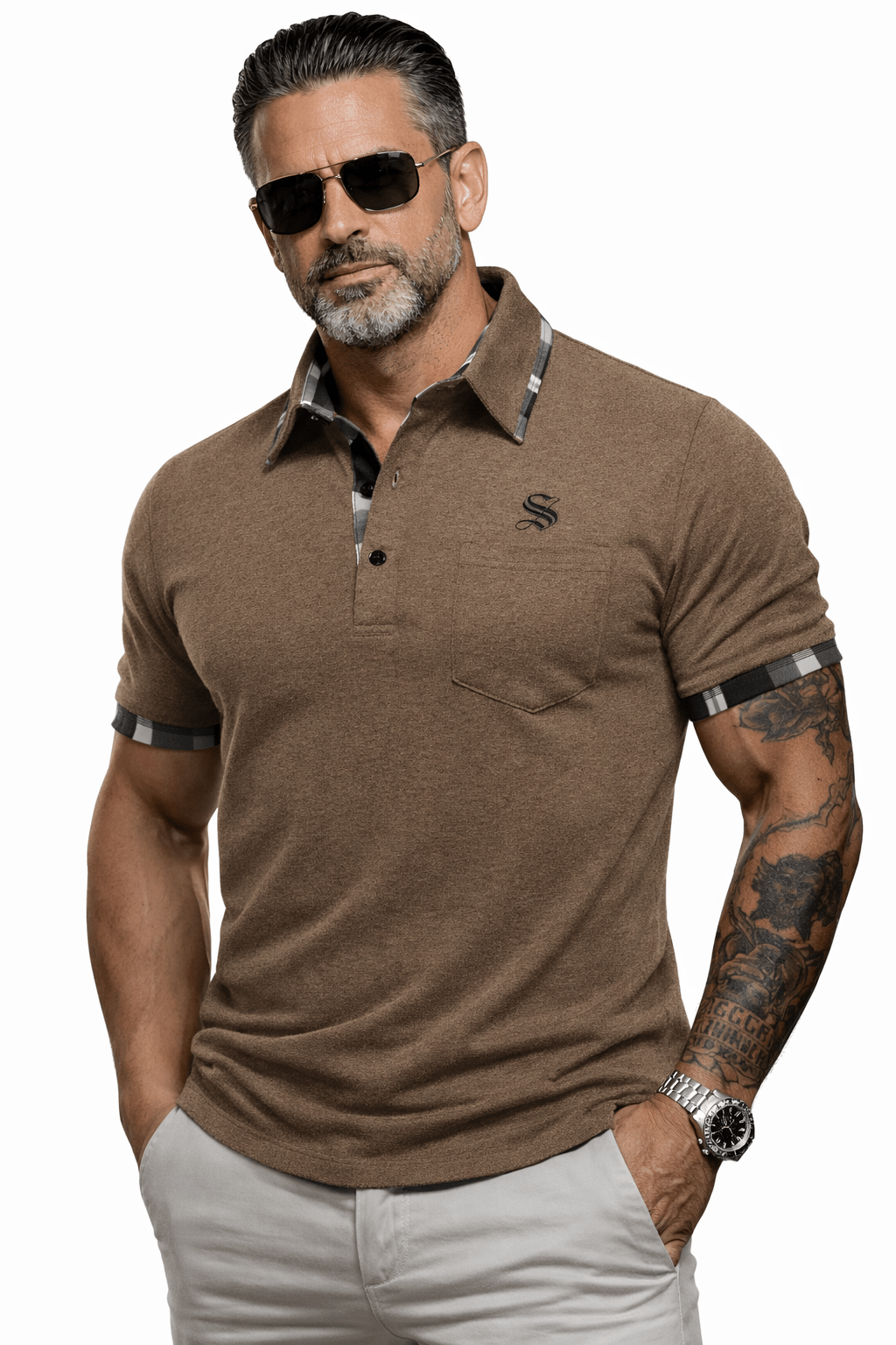 JK - Polo Shirt for Men - Sarman Fashion - Wholesale Clothing Fashion Brand for Men from Canada