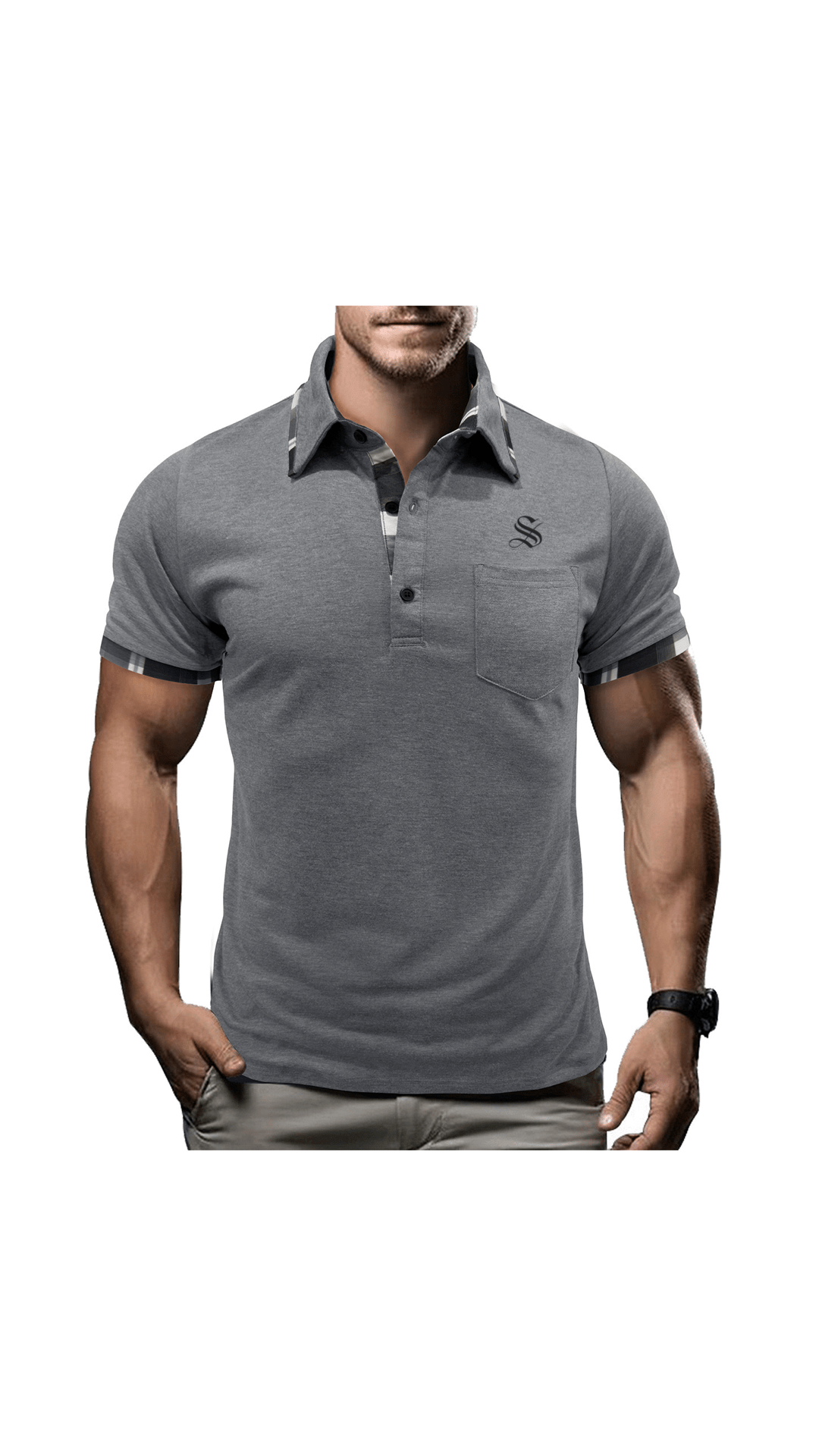 JK - Polo Shirt for Men - Sarman Fashion - Wholesale Clothing Fashion Brand for Men from Canada