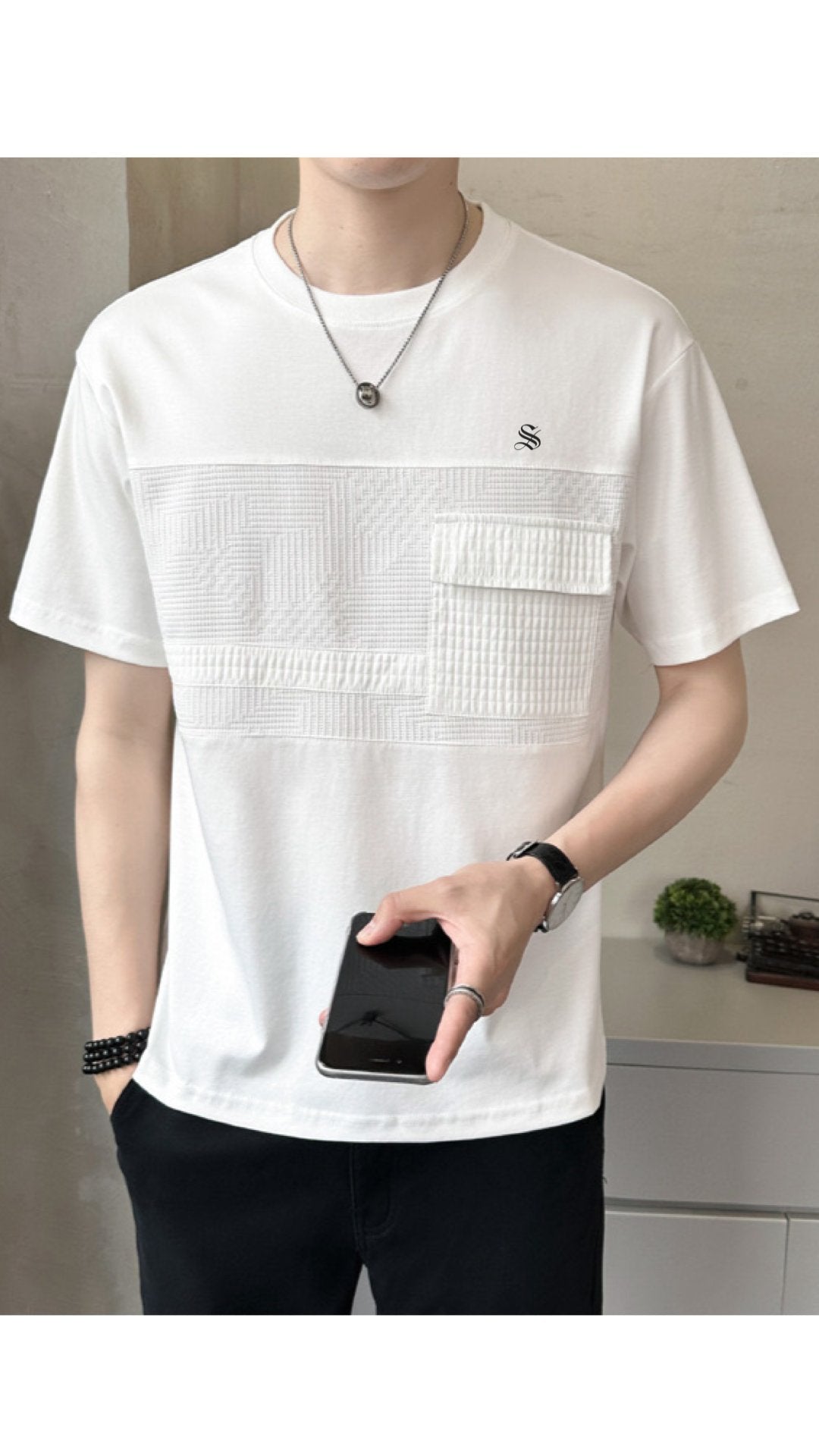 Jormachnik - T-Shirt for Men - Sarman Fashion - Wholesale Clothing Fashion Brand for Men from Canada