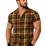 JUDH - Short Sleeves Shirt for Men - Sarman Fashion - Wholesale Clothing Fashion Brand for Men from Canada