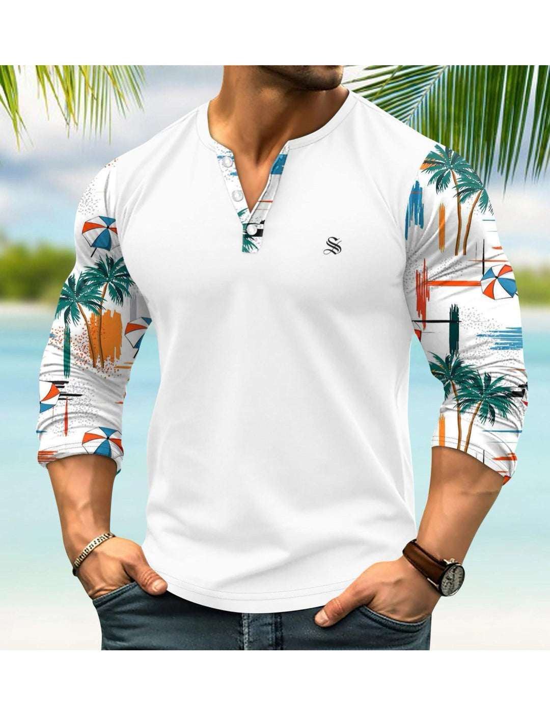 Jung 4 - Long Sleeves Shirt for Men - Sarman Fashion - Wholesale Clothing Fashion Brand for Men from Canada