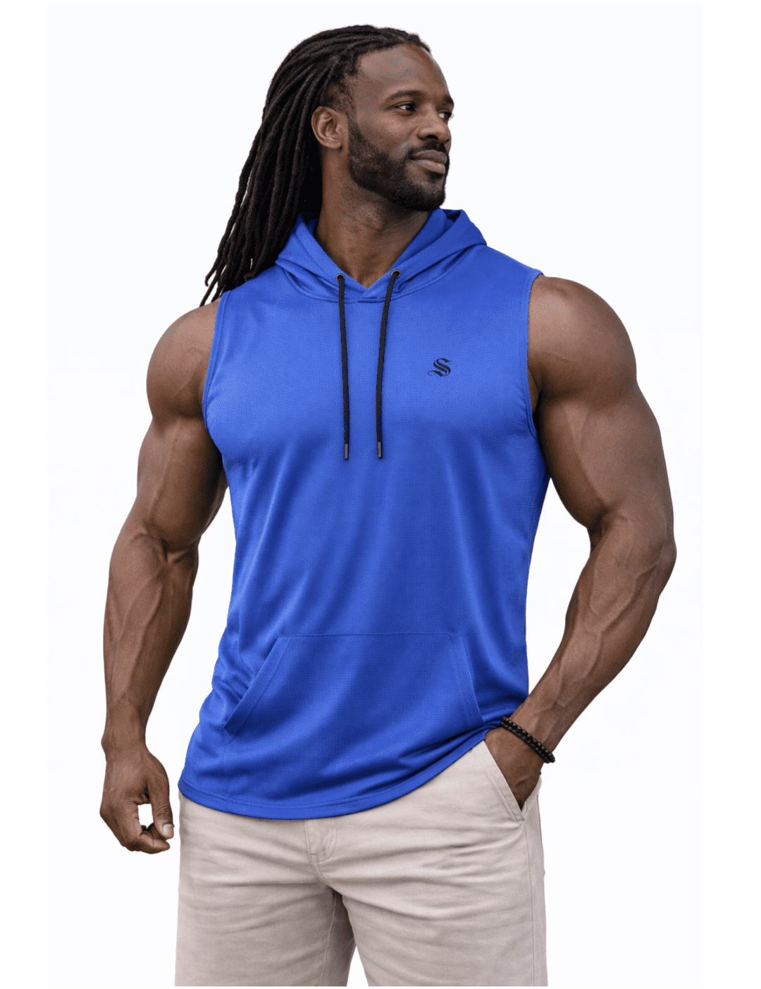 JunkGym - Sleeveless Hood T-shirt for Men - Sarman Fashion - Wholesale Clothing Fashion Brand for Men from Canada