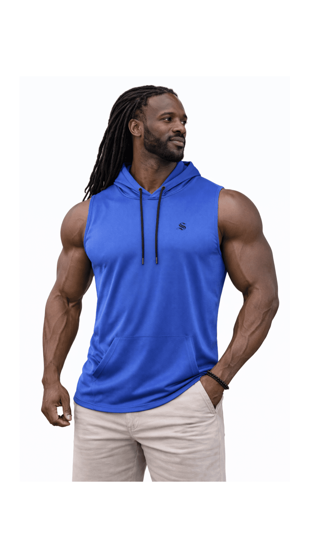 JunkGym - Sleeveless Hood T-shirt for Men - Sarman Fashion - Wholesale Clothing Fashion Brand for Men from Canada