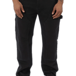 K10 - CARPENTER DENIM WASHED - BLACK - Sarman Fashion - Wholesale Clothing Fashion Brand for Men from Canada