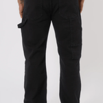K10 - CARPENTER DENIM WASHED - BLACK - Sarman Fashion - Wholesale Clothing Fashion Brand for Men from Canada