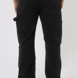 K10 - CARPENTER DENIM WASHED - BLACK - Sarman Fashion - Wholesale Clothing Fashion Brand for Men from Canada