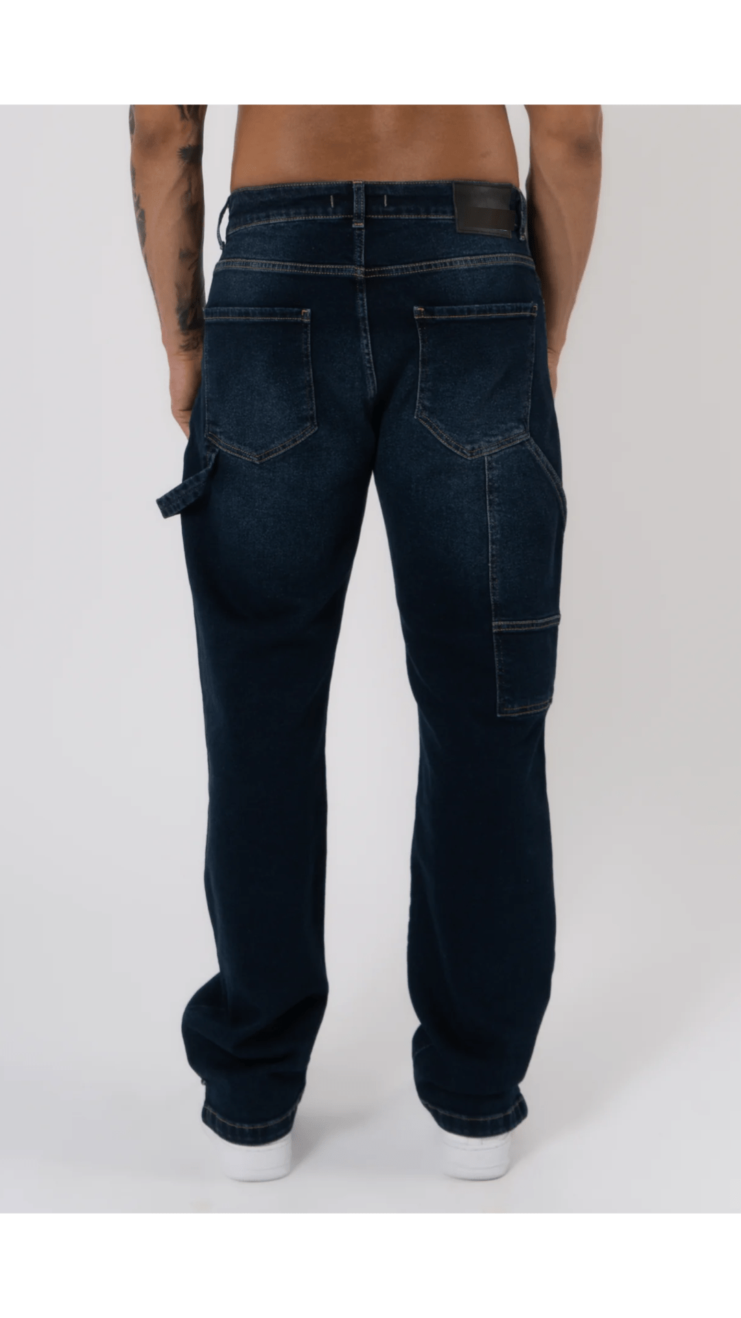 K11 - CARPENTER DENIM WASHED - DARK BLUE - Sarman Fashion - Wholesale Clothing Fashion Brand for Men from Canada