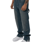 K12 - CARPENTER DENIM WASHED - DARK BLUE - Sarman Fashion - Wholesale Clothing Fashion Brand for Men from Canada