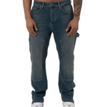 K12 - CARPENTER DENIM WASHED - DARK BLUE - Sarman Fashion - Wholesale Clothing Fashion Brand for Men from Canada