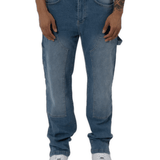 K13 - CARPENTER DENIM WASHED - LIGHT BLUE - Sarman Fashion - Wholesale Clothing Fashion Brand for Men from Canada