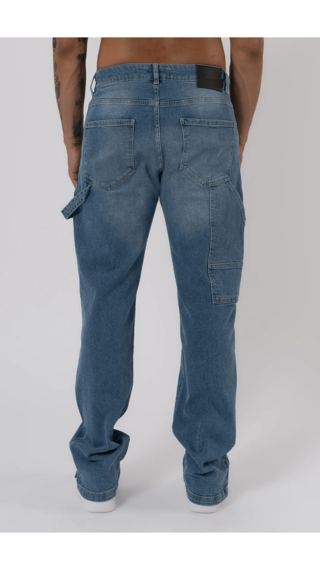K13 - CARPENTER DENIM WASHED - LIGHT BLUE - Sarman Fashion - Wholesale Clothing Fashion Brand for Men from Canada