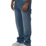 K13 - CARPENTER DENIM WASHED - LIGHT BLUE - Sarman Fashion - Wholesale Clothing Fashion Brand for Men from Canada