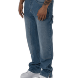 K13 - CARPENTER DENIM WASHED - LIGHT BLUE - Sarman Fashion - Wholesale Clothing Fashion Brand for Men from Canada