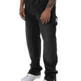 K14 - CARPENTER DENIM WASHED - GREY - Sarman Fashion - Wholesale Clothing Fashion Brand for Men from Canada