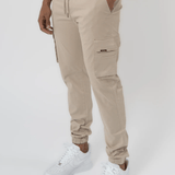 K15 - CARGO PANTS - BEIGE - Sarman Fashion - Wholesale Clothing Fashion Brand for Men from Canada