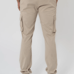 K15 - CARGO PANTS - BEIGE - Sarman Fashion - Wholesale Clothing Fashion Brand for Men from Canada