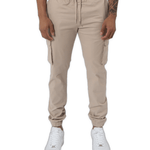 K15 - CARGO PANTS - BEIGE - Sarman Fashion - Wholesale Clothing Fashion Brand for Men from Canada
