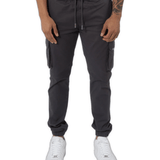 K16 - CARGO PANTS - DARK GREY - Sarman Fashion - Wholesale Clothing Fashion Brand for Men from Canada