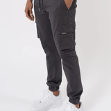 K16 - CARGO PANTS - DARK GREY - Sarman Fashion - Wholesale Clothing Fashion Brand for Men from Canada