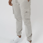 K18 - CARGO PANTS - LIGHT GREY - Sarman Fashion - Wholesale Clothing Fashion Brand for Men from Canada