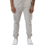 K18 - CARGO PANTS - LIGHT GREY - Sarman Fashion - Wholesale Clothing Fashion Brand for Men from Canada