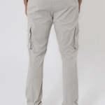K18 - CARGO PANTS - LIGHT GREY - Sarman Fashion - Wholesale Clothing Fashion Brand for Men from Canada