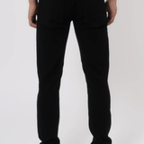 K24 - SLIM FIT JEANS WASHED - BLACK - Sarman Fashion - Wholesale Clothing Fashion Brand for Men from Canada